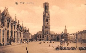 Grand Pl Bruges Belgium Unused 