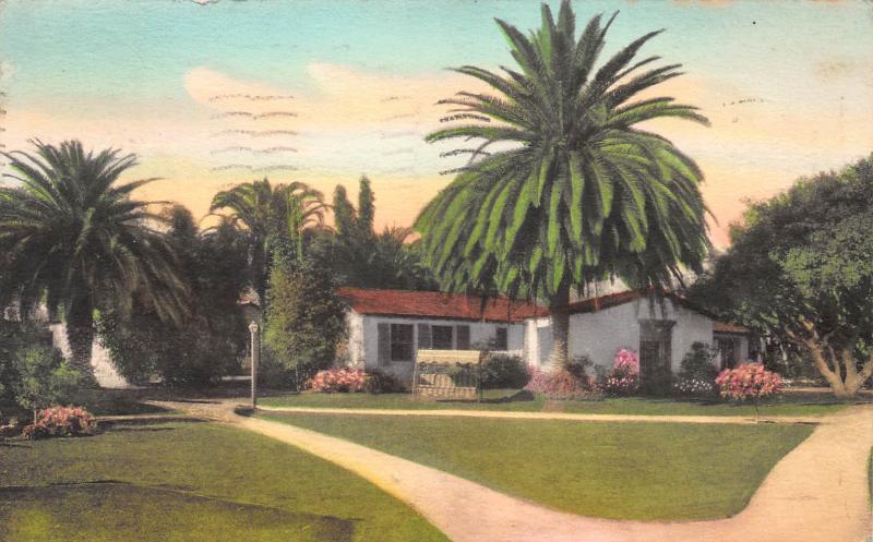 Cottages, The Biltmore,  Montecito, Santa Barbara, CA, Early Postcard, used