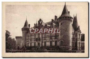 Old Postcard Nieuil Chateau