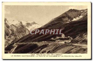 Old Postcard Route du Col de l'Iseran home valance the tip of Calabria, the t...