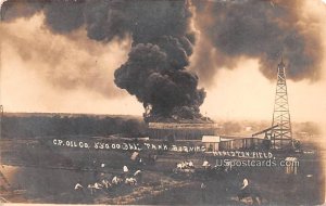 CP Oil Co - Healdton Field, Oklahoma OK Postcard