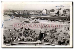 Old Postcard Le Touquet Paris Plage General view of the Esplanade outlet uppe...