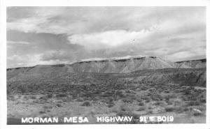 1930s Nevada Highway Highway 91 Morman Mesa RPPC real photo postcard 10095