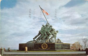 US Marine Corps War Memorial Iwo Jima, Arlington, Virginia, USA 1955 