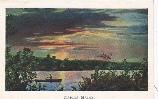 Maine Naples Lake Scene