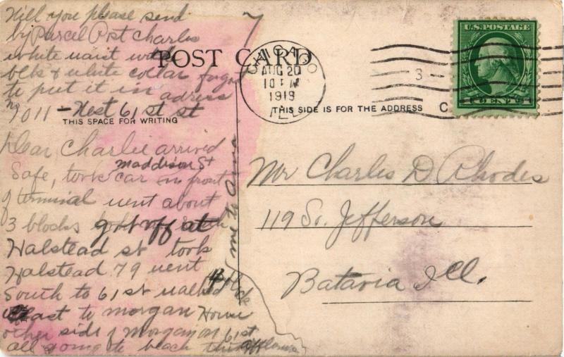 FORT DEARBORN HOTEL CHICAGO ILLINOIS