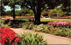 Alfred L Boerner Botanical Gardens Whitnall Park Hales Corners WI Postcard PM  