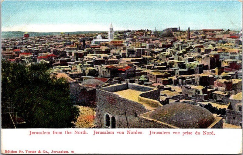 Israel Jerusalem From The North