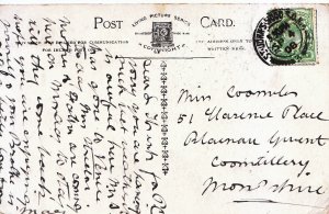 Genealogy Postcard - Family History - Coombes - Cwmtillery - Monmouthshire 420A