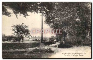 Old Postcard From Around Bagnoles De L Orne Manoir du Lys View from the cross...