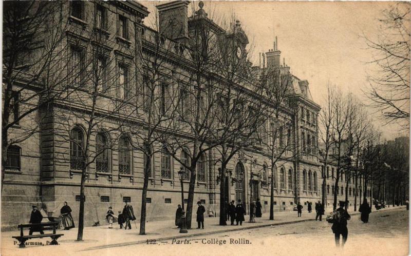 CPA PARIS 9e College Rollin. P. Marmuse (241427)