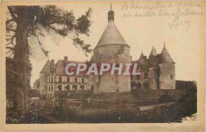 Postcard Old Sonzay (i and l) the castle motte