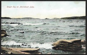 Rough Waters On Moorehead Lake Maine Used c1908