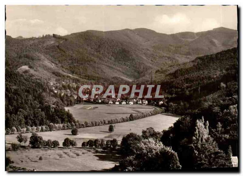 Modern Postcard Freiburg Günterstal mit Schauinsland