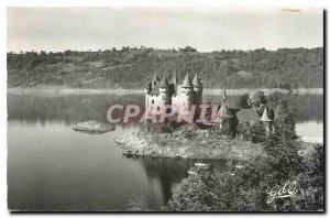 Old Postcard Auvergne Bort Dam Water Plan that dominates the Chateau de Val O...