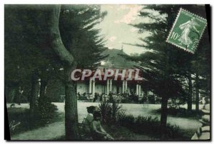 Old Postcard Chatelaillon Park Casino Beach