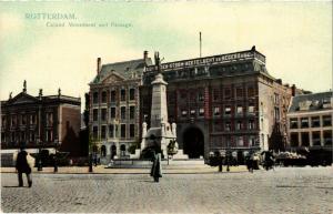 CPA AK ROTTERDAM Caland Monument met Passage NETHERLANDS (602529)