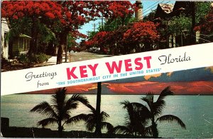 Chrome BIG LETTERS Key West Florida FL AH7500