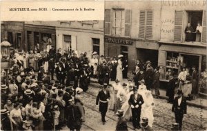 CPA MONTREUIL-sous-BOIS Couronnement de la Rosiere. (509603)