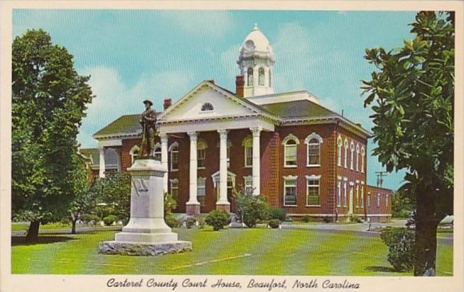 North Carolina Beaufort Carteret County Court House