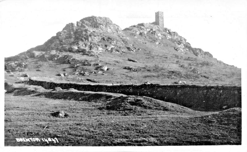 BRENT TOR DARTMOOR UK CHAPMAN PHOTO POSTCARD