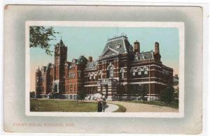 Court House Winnipeg Manitoba Canada 1912 postcard