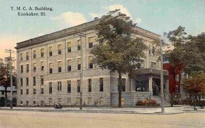 YMCA Building Kankakee Illinois 1914 postcard