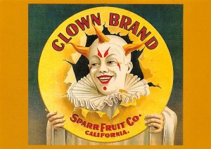 Clown Brand, Sparr Fruit Co., California  