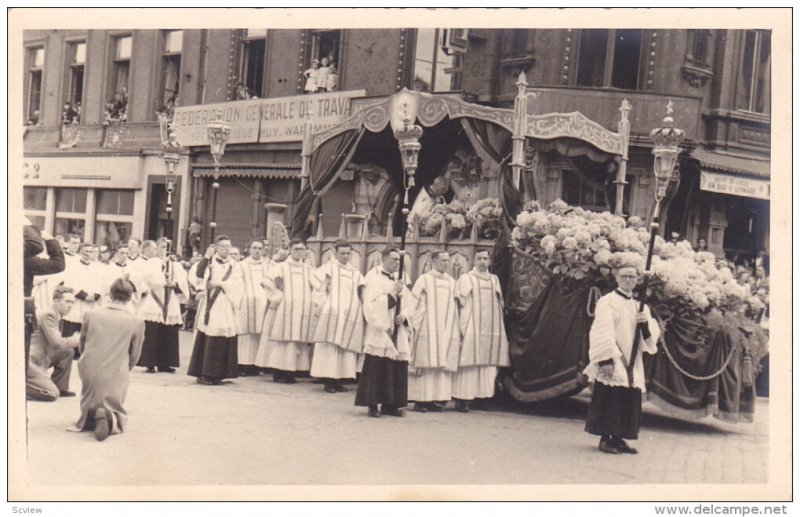RP; LIEGE, Belgium; Christian Procession, 1930s