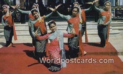 nail Dance of Chiengmai Northern Thailand Thailand Postal Used Unknown 