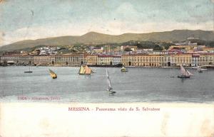 BR95561 messina panorama visto da s salvatore ship bateaux   italy