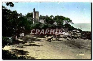 Postcard Modern Noirmoutier A corner of the Bois de la Chaize L Anse Rouge