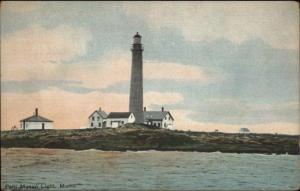 Petit Manan Lighthouse ME c1910 Postcard
