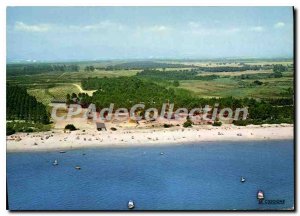 Postcard Modern Aleria's Website Casabianda Aerienne View From The Beach And ...