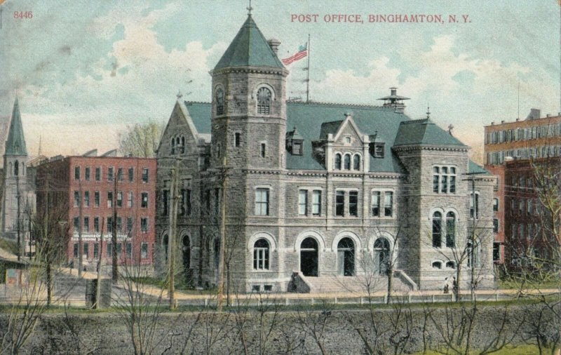 BINGHAMTON, New York, 1909; Post Office