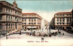 Piazza della Borsa,Naples,Italy BIN