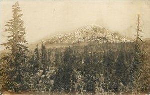 Postcard RPPC 1912 California Adin Modoc Mountain Snow 23-13294