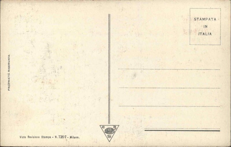 WWI Allied Flags Decorations Militaires Colors Emblems c1918 Postcard