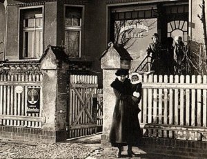 c1910 GERMAN COLONIAL GOODS STORE R HAFER AECHT PATZENHOFER RPPC POSTCARD P1302