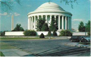 Jefferson Memorial Building Built of White Marble Washington DC