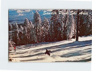 Postcard Sandia Peak Ski Area Albuquerque New Mexico USA