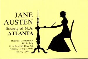 England Writer Jane Austen Society Of North America