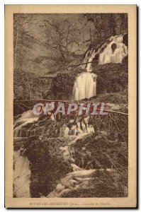 Postcard Old Baume les Messieurs Jura Cascade Mill