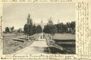 finland suomi, TÖYSÄ, Töysän Kirkko, Etelä-Pohjanmaa (1906) Postcard