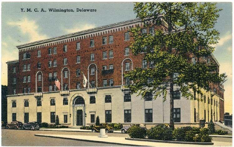 Wilmington, Delaware, View of The Y. M. C. A., 1941