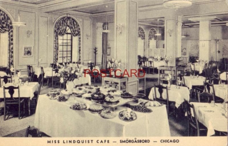 MISS LINDQUIST CAFE - CHICAGO - Smorgasbord in the Broadview Hotel