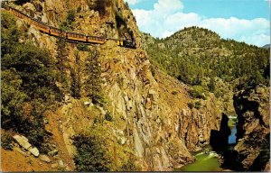 Durango Silverton Rr Narrow Gauge Canyon Lost Souls Animas Lockwood Postcard 