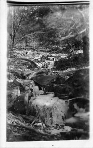 View of Wanaksink Lake, Real Photo - Rock Hill, New York NY  