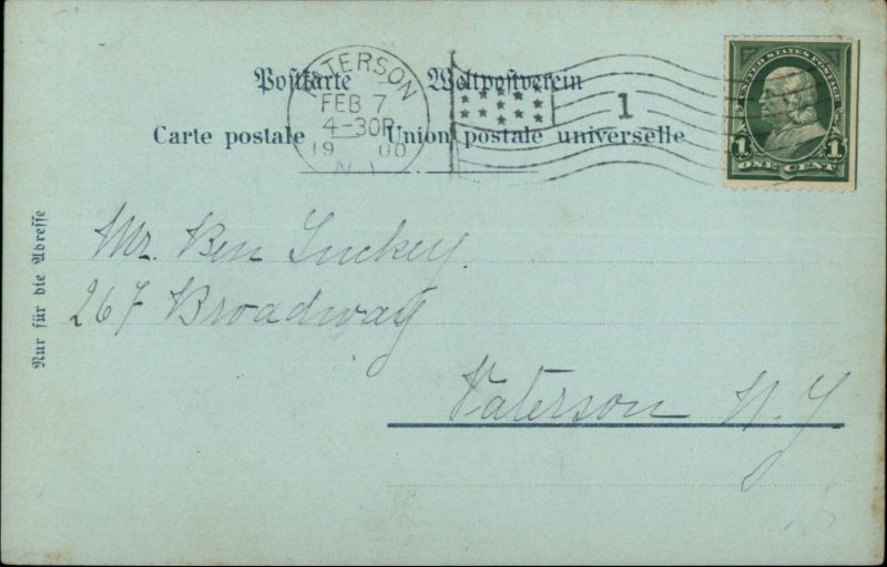 Munchen Germany Rheinischer Hof 1900 Used Postcard