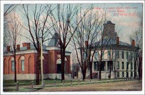 County Clerk's Office & Court House, Batavia NY